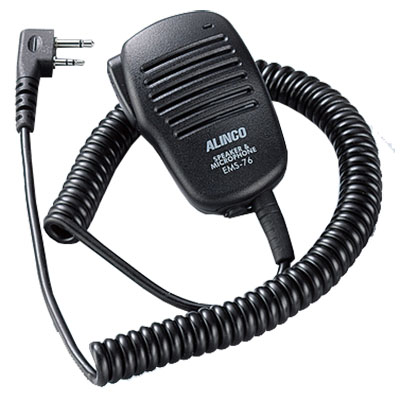 Alinco EMS-76 Micro haut-parleur pour radios amateurs portatifs 